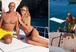 Ilary Blasi soccorre un paparazzo in mare e lo fa salire sul suo yacht