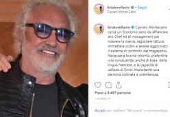 Flavio Briatore, attaccato per un annuncio di lavoro, mette a tacere le critiche