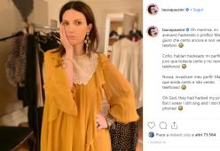 Laura Pausini scherza su Instagram a proposito dell'attacco hacker