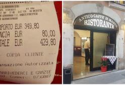 Chiuso e poi riaperto il ristorante del maxi scontrino: rischia la multa solo per la mancia
