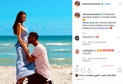 Clarissa Marchese e Federico Gregucci saranno presto genitori 