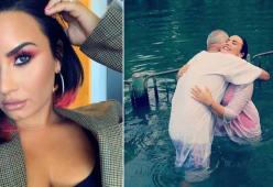 Demi Lovato riscopre la fede e si fa battezzare nel Giordano