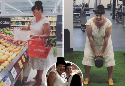 Indossa solo il vestito da sposa da un anno per ridurre gli sprechi
