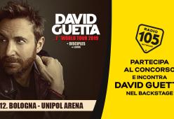 Partecipa al concorso e potresti incontrare David Guetta nel backstage !