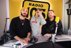 Mecna e Sick Luke a 105 Trap: le foto dell'intervista!