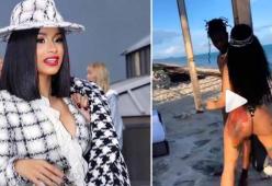 Cardi B compie 27 anni e festeggia con un twerking bollente ai Caraibi