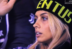 Questa ragazza, inquadrata un attimo durante Juventus-Milan, ha conquistato i tifosi