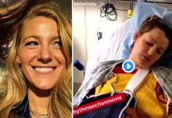 Blake Lively si prende in giro in questo video dall'ospedale