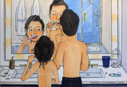 Com'è l'amore all'interno delle mura domestiche? Esattamente come in queste illustrazioni
