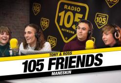 I Maneskin a 105 Friends: "la nostra vita e' cambiata molto, siamo noi che siamo rimasti gli stessi"