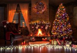 I Vigili del Fuoco avvisano: "Di notte spegnete le luci dell'albero di Natale"
