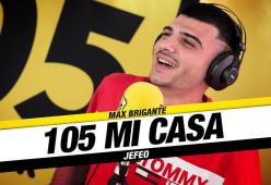 Jefeo a 105 Mi Casa: "Le emozioni che sto provando sono fortissime"