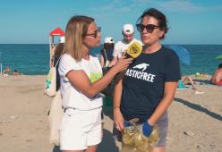 Guarda il video della prima tappa di 105 SAVE THE SEA a Spotorno con Valeria!