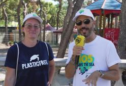Guarda il video della seconda tappa di 105 SAVE THE SEA a San Benedetto del Tronto con Dario!