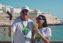 Guarda il video della quinta tappa di 105 Save The Sea a Monopoli con Ylenia e Pizza