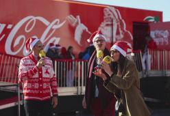 Coca-Cola Christmas Tour a Roma | il video con Ylenia e Pizza