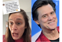 L’esilarante sosia di Jim Carrey diventa famosa sul web