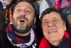 Cremonini e Morandi allo stadio e il Bologna vince: la loro gioia