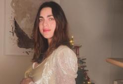 Miriam Leone torna a casa con il piccolo Orlando e il marito Paolo