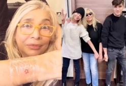 Mara Venier: "Primo tatuaggio a 73 anni con mio nipote Giulio"