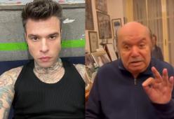 Fedez alla figlia: “Se non sei brava, metto Lino Banfi”, lui risponde