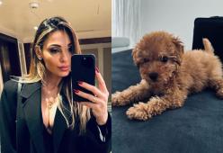 Anna Tatangelo travolta dalle polemiche per la nuova cagnolina 