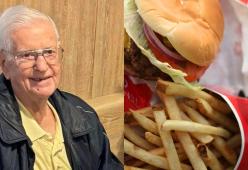 Fa colazione in un fast food per 36 anni: "Per me è una gioia"