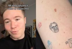 Alfa si tatua il volto di Beppe Vessicchio: "Era una promessa"