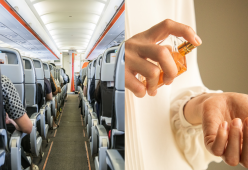 Profumo in aereo: ecco i motivi per cui non dovreste indossarlo