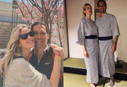 Elena Santarelli in viaggio di nozze 10 anni dopo il matrimonio