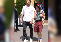 Ben Affleck, la figlia si presenta per la prima volta come uomo