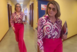 Simona Ventura ci prova, ma è costretta ad interrompere la diretta