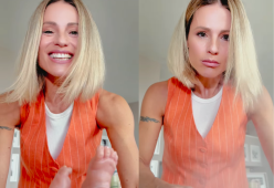 Michelle Hunziker: nuovo esilarante tutorial sul cambio del pannolino