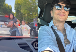 Ultimo al semaforo rosso: la reazione alla richiesta di un selfie