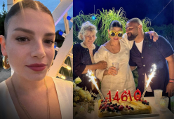 Emma festeggia i suoi 40 anni con una festa con amici e parenti