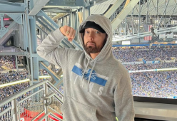Eminem con un illusionista annuncia il suo nuovo singolo “Houdini”