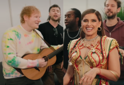 Ed Sheeran e Nelly Furtado: duetto improvvisato per Euro 2024