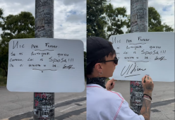 “Se mi autografi il cartello lei mi sposa”: come ha reagito Ultimo