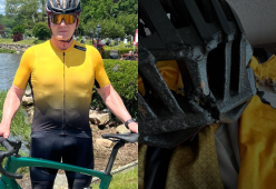 Gordon Ramsay, brutto incidente in bici: “Vivo grazie al casco”