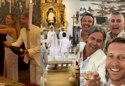 Pippo Inzaghi e Angela Robusti convolano a nozze a Formentera