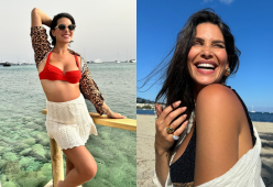 Ludovica Valli a Ibiza: vacanza impegnativa coi figli