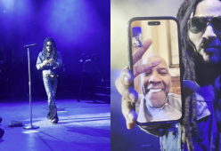 Denzel Washington: videochiamata a Lenny Kravitz a Lucca