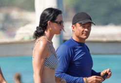 Katy Perry e Orlando Bloom arrivano a St. Tropez