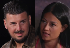 Il falò di confronto a Temptation Island tra Alessia e Lino