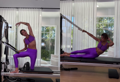 Elisabetta Canalis e il pilates: il segreto della sua giovinezza