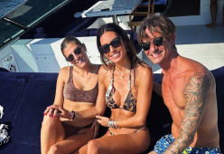 Elisabetta Gregoraci e Francesco Oppini, reunion in barca
