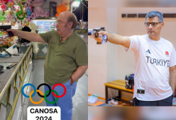 Lino Banfi omaggia Yusuf Dikec alla festa di Canosa: il video