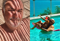 Gerry Scotti in versione nonno: dolcissimo scatto con la nipotina