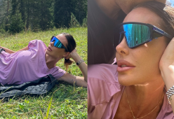 Le vacanze in montagna di Ilary Blasi e Bastian Muller