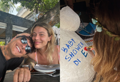 Ultimo e Jacqueline: rivelato il sesso del bebè al baby shower